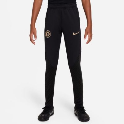 Chelsea Trainingsbroek Dri-FIT Strike - Zwart/Bruin Kinderen