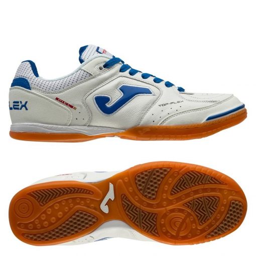 Joma Top Flex IN - Wit/Blauw