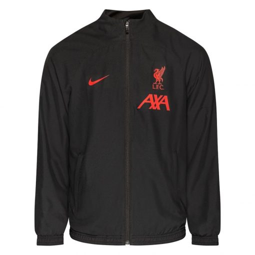 Liverpool Trainingspak Dri-FIT Strike - Zwart/Donkerrood