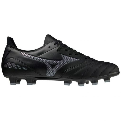 Mizuno Morelia Neo III Pro FG Dark Iridium - Zwart/Iridescent/Zwart