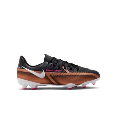 Nike Phantom Gt 2 Academy Mg Generation - Metallic Copper/wit/zwart Kinderen - Kunstgras (Ag) / Natuurgras (Fg), maat 32