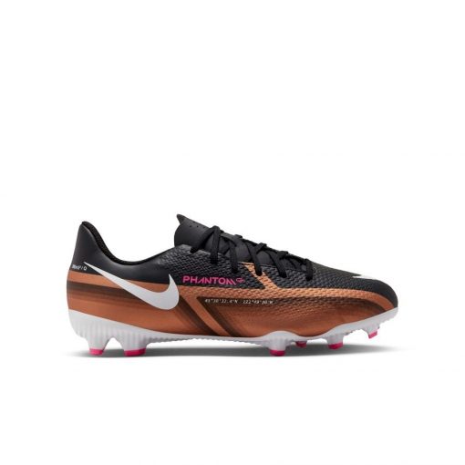 Nike Phantom Gt 2 Academy Mg Generation - Metallic Copper/wit/zwart Kinderen - Kunstgras (Ag) / Natuurgras (Fg), maat 32