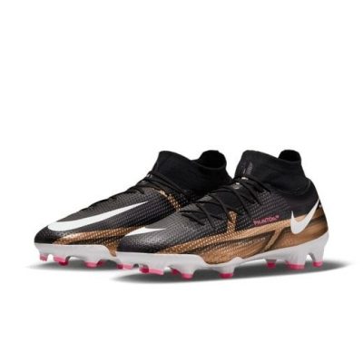 Nike Phantom Gt 2 Pro Df Fg Generation - Metallic Copper/wit/zwart/roze - Natuurgras (Fg), maat 41