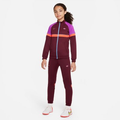 Nike Trainingspak Dri-FIT Mbappé Personal Edition - Rood/Paars Kinderen