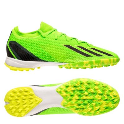 adidas X Speedportal .3 Tf Game Data - Groen/zwart/geel - Turf (Tf), maat 44