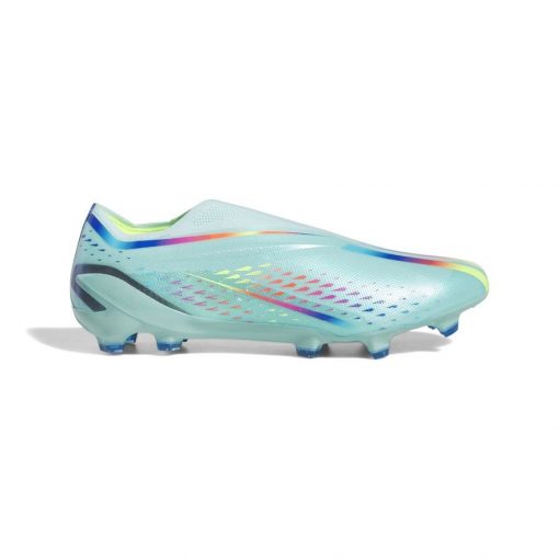 adidas X Speedportal + FG Al Rihla - Clear Aqua/Rood/Blauw - Natuurgras (FG), maat 45⅓