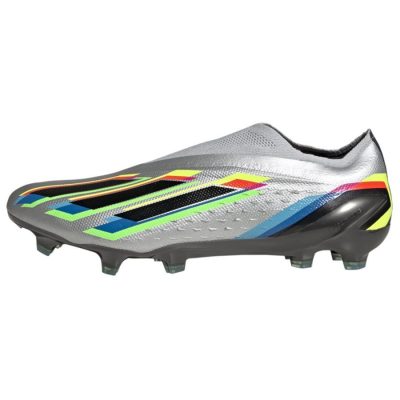 adidas X Speedportal + FG Beyond Fast - Zilver/Zwart/Geel