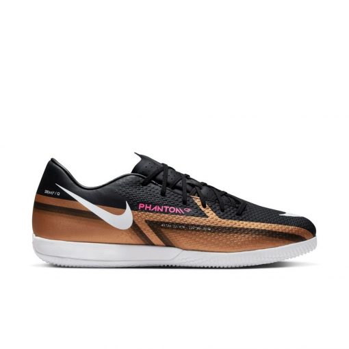 Nike Phantom Gt 2 Academy Ic Generation - Metallic Copper/wit/zwart - Indoor (Ic), maat 38½