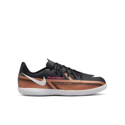 Nike Phantom Gt 2 Academy Ic Generation - Metallic Copper/wit/zwart Kinderen - Indoor (Ic), maat 32