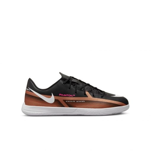 Nike Phantom Gt 2 Club Ic Generation - Metallic Copper/wit/zwart Kinderen - Indoor (Ic), maat 28½