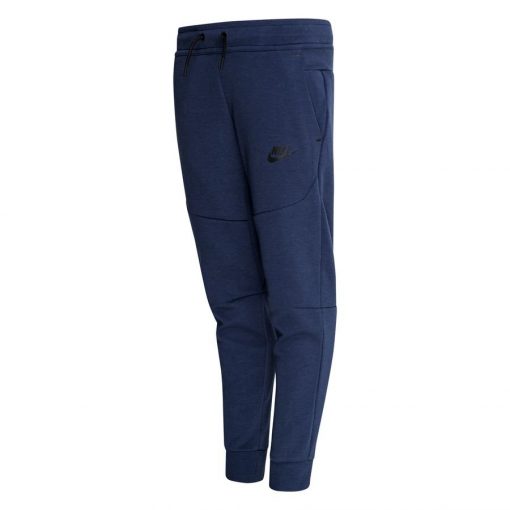 Nike Trainingsbroek NSW Tech Fleece - Navy/Zwart Kinderen