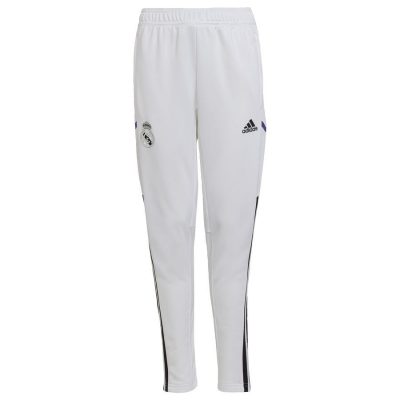 Real Madrid Trainingsbroek Condivo 22 - Wit/zwart Kinderen - adidas, maat 128 cm