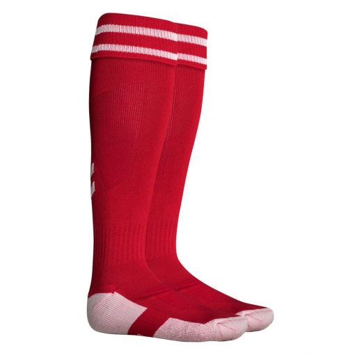 Hummel Voetbalkousen Element - Rood/Wit