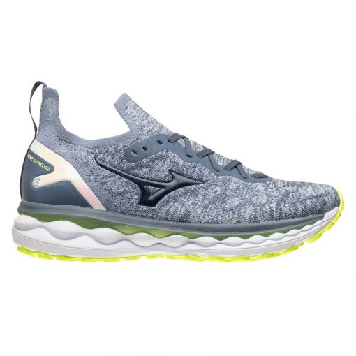 Mizuno Hardloopschoenen Wave Sky Neo 2 - Grijs/Blauw/Paars Vrouw