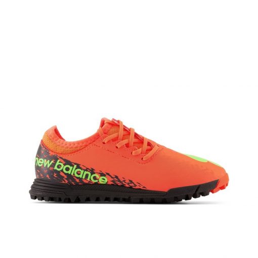 New Balance Furon V7 Dispatch TF Dizzy Heights - Oranje/Neon/Zwart Kinderen