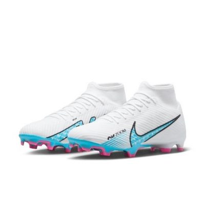 Nike Air Zoom Mercurial Superfly 9 Academy Mg Blast - Wit/blauw/roze - Kunstgras (Ag) / Natuurgras (Fg), maat 42½