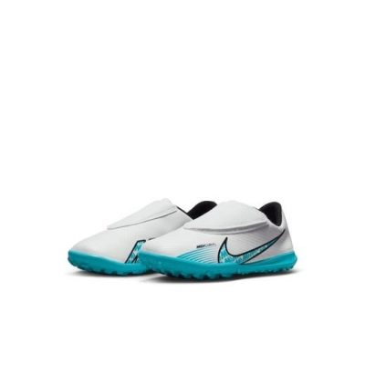 Nike Mercurial Vapor 15 Club Velcro Tf Blast - Wit/blauw/roze Kinderen - Turf (Tf), maat 31½