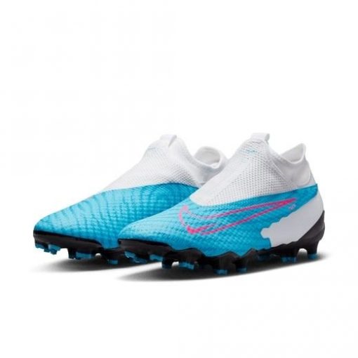 Nike Phantom Gx Academy Df Mg Blast - Blauw/roze/wit/blauw - Kunstgras (Ag) / Natuurgras (Fg), maat 38½