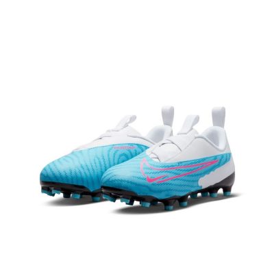 Nike Phantom Gx Academy Mg Blast - Blauw/roze/wit/blauw Kinderen - Kunstgras (Ag) / Natuurgras (Fg), maat 34