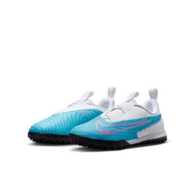 Nike Phantom Gx Academy Tf Blast - Blauw/roze/wit/blauw Kinderen - Turf (Tf), maat 33