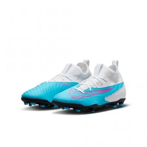 Nike Phantom Gx Club Df Mg Blast - Blauw/roze/wit/blauw Kinderen - Kunstgras (Ag) / Natuurgras (Fg), maat 35½