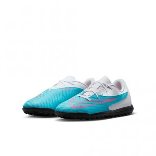 Nike Phantom Gx Club Tf Blast - Blauw/roze/wit/blauw Kinderen - Turf (Tf), maat 33½