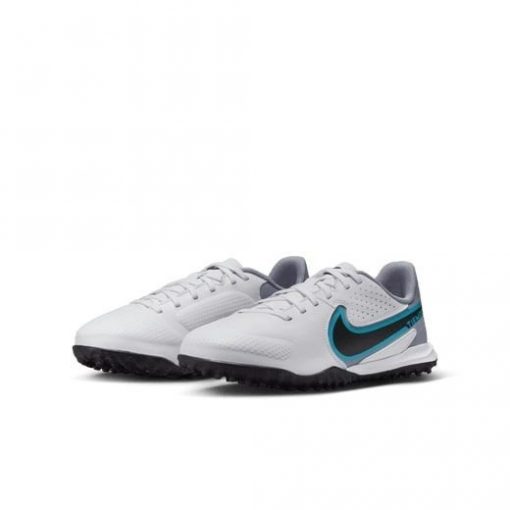 Nike Tiempo Legend 9 Academy Tf Blast - Wit/zwart/blauw/roze Kinderen - Turf (Tf), maat 34