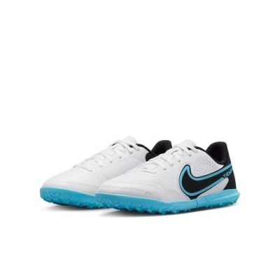 Nike Tiempo Legend 9 Club Tf Blast - Wit/zwart/blauw/roze Kinderen - Turf (Tf), maat 33