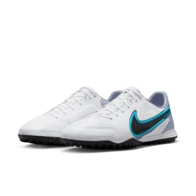 Nike Tiempo Legend 9 Pro Tf Blast - Wit/zwart/blauw/roze - Turf (Tf), maat 42