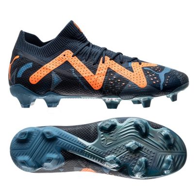 PUMA Future Ultimate Fg/ag Dna - Dark Night/oranje/deep Dive Limited Edition - Kunstgras (Ag) / Natuurgras (Fg), maat 40½