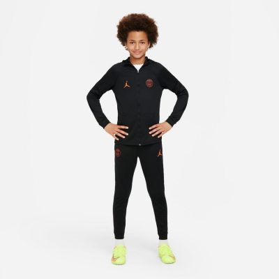 Paris Saint-Germain Trainingspak Dri-FIT Strike Jordan x PSG - Zwart/Rood Kinderen