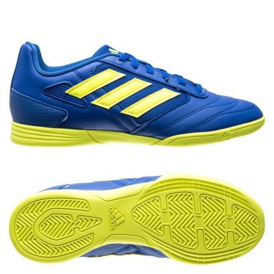 adidas Super Sala 2 Ic - Blauw/geel Kinderen - Indoor (Ic), maat 36