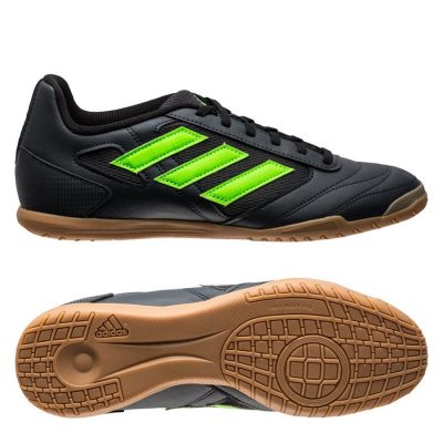 adidas Super Sala 2 Ic - Zwart/groen/grijs - Indoor (Ic), maat 44