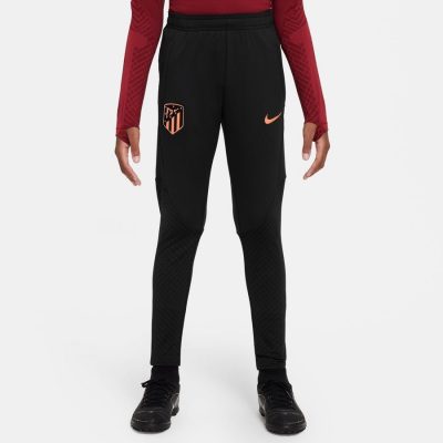 Atletico Madrid Trainingsbroek Dri-FIT Strike - Zwart/Oranje Kinderen