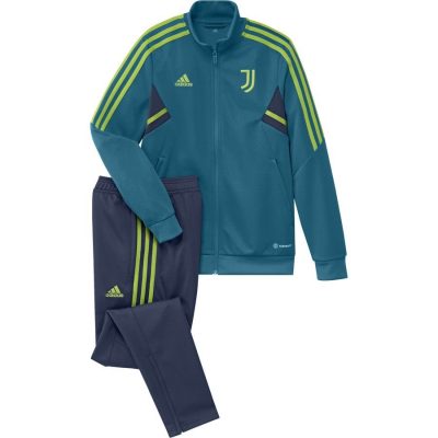 Juventus Trainingspak Condivo 22 - Groen Kinderen - adidas, maat 176 cm