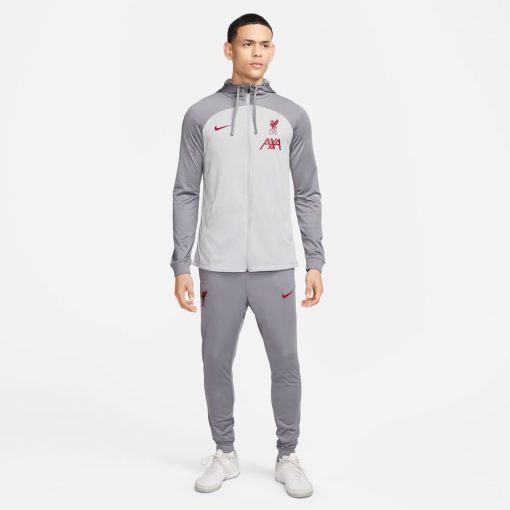 Liverpool Trainingspak Dri-FIT Strike - Grijs/Grijs/Rood