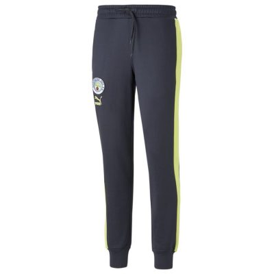 Manchester City Trainingsbroek FtblHeritage T7 - Blauw/Geel