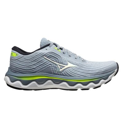 Mizuno Hardloopschoenen Wave Horizon 6 - Heather/Wit/Groen Vrouw