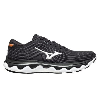 Mizuno Hardloopschoenen Wave Horizon 6 - Zwart/Zilver/Bruin