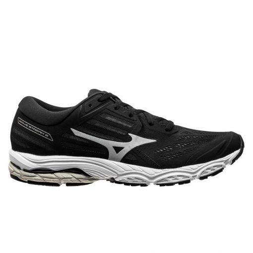 Mizuno Hardloopschoenen Wave Stream 2 - Zwart/Zilver/Wit