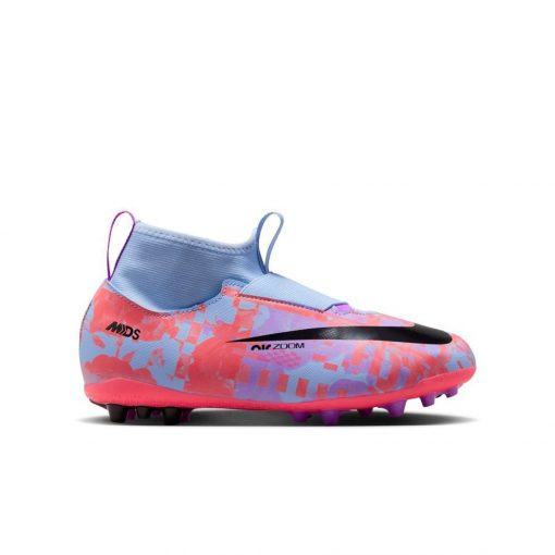 Nike Air Zoom Mercurial Vapor 15 Academy Ag Dream Speed 6 - Blauw/zwart/paars Kinderen - Kunstgras (Ag), maat 34