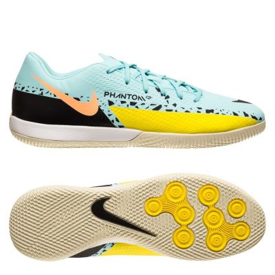 Nike Phantom GT 2 Academy IC Lucent - Turquoise/Zwart/Yellow Strike