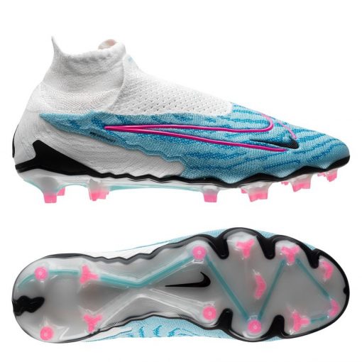 Nike Phantom GX Elite DF FG Blast - Blauw/Roze/Wit/Blauw