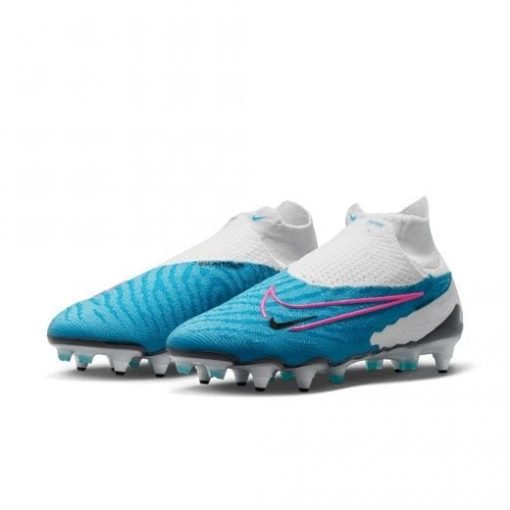 Nike Phantom GX Elite DF SG-PRO Anti-Clog Blast - Blauw/Roze/Wit/Blauw