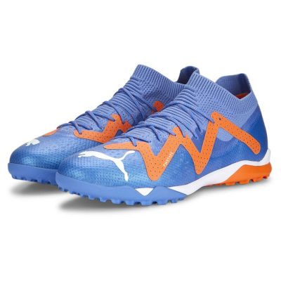 PUMA Future Ultimate Cage Tt Supercharge - Blauw/wit/oranje - Turf (Tf), maat 43