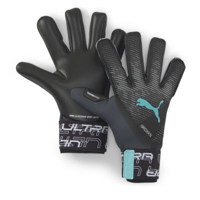 PUMA Keepershandschoenen Ultra Grip 1 Hybrid Eclipse - Zwart/Turquoise