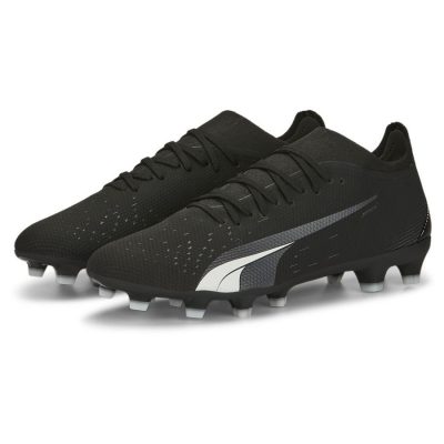 PUMA Ultra Match Fg/ag Eclipse - Zwart/wit - Kunstgras (Ag) / Natuurgras (Fg), maat 46