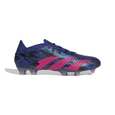 adidas Predator Accuracy .1 Low Fg - Blauw/roze/zwart Limited Edition - Natuurgras (Fg), maat 39⅓