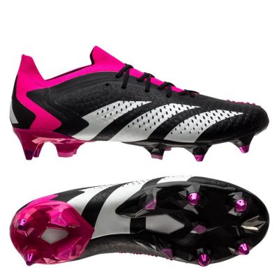 adidas Predator Accuracy .1 Low Sg Own Your Football - Zwart/wit/roze - Soft Ground (Sg), maat 44