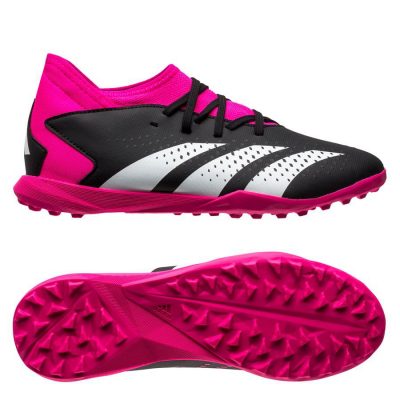 adidas Predator Accuracy .3 Tf Own Your Football - Zwart/wit/roze Kinderen - Turf (Tf), maat 35